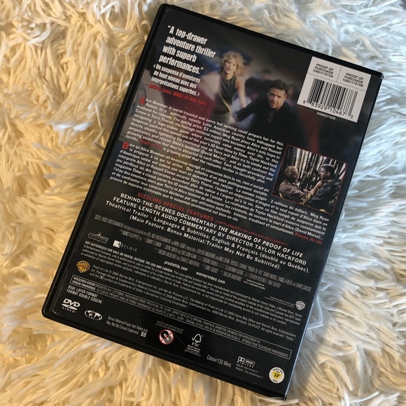 🎉 5/$15 🎉 PROOF OF LIFE DVD - Picture 2 of 3